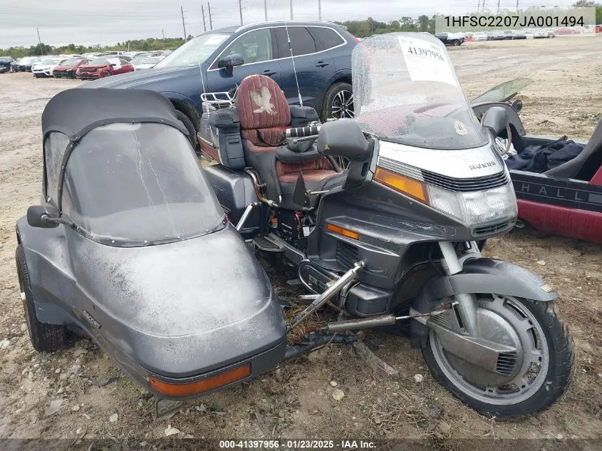 1988 Honda Gl1500 VIN: 1HFSC2207JA001494 Lot: 41397956