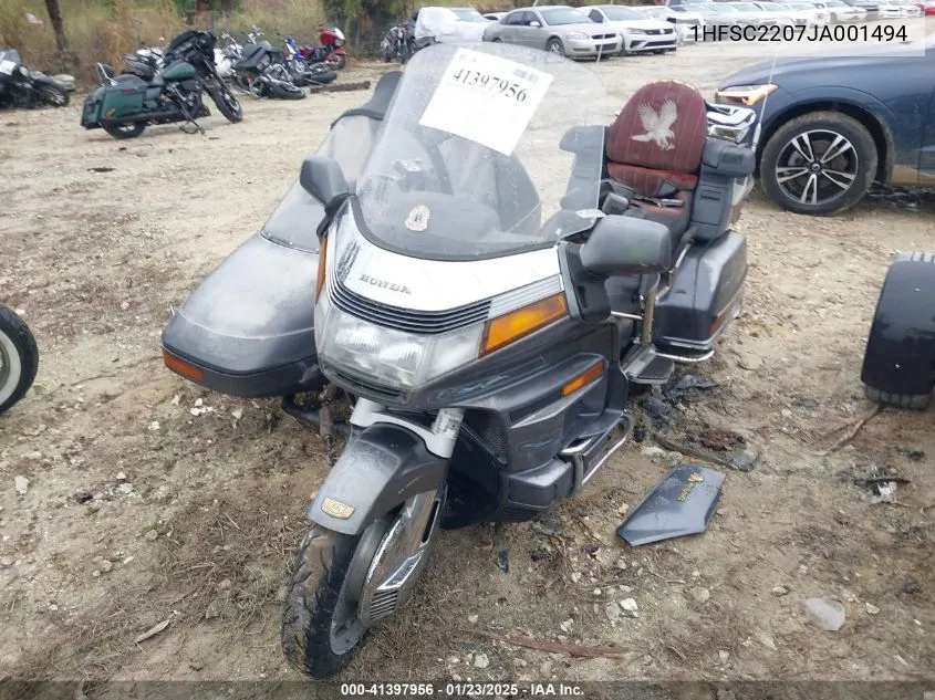 1988 Honda Gl1500 VIN: 1HFSC2207JA001494 Lot: 41397956