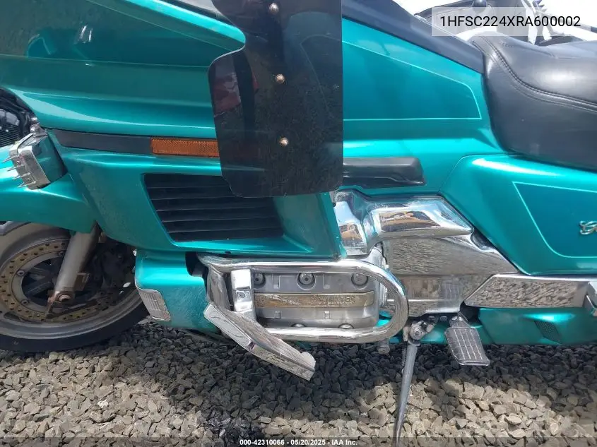 1994 Honda Gl1500 Se VIN: 1HFSC224XRA600002 Lot: 42310066
