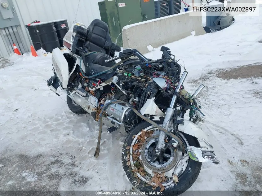 1998 Honda Gl1500 Se VIN: 1HFSC223XWA002897 Lot: 40954818