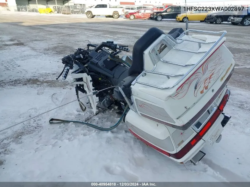 1998 Honda Gl1500 Se VIN: 1HFSC223XWA002897 Lot: 40954818