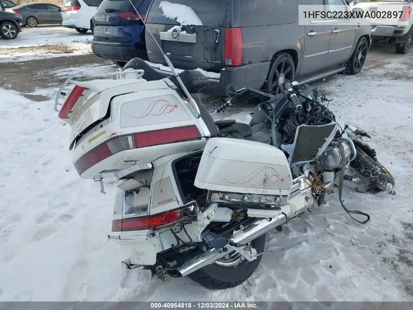 1998 Honda Gl1500 Se VIN: 1HFSC223XWA002897 Lot: 40954818