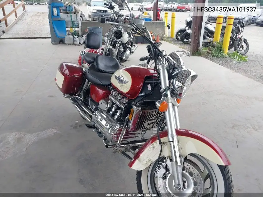 1998 Honda Gl1500 Ct VIN: 1HFSC3435WA101937 Lot: 42474367