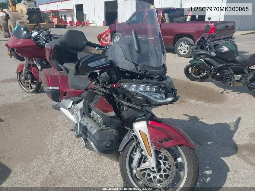 2021 Honda Gl1800 D VIN: JH2SC7970MK300065 Lot: 42555416