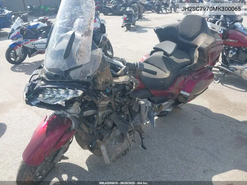 2021 Honda Gl1800 D VIN: JH2SC7970MK300065 Lot: 42555416