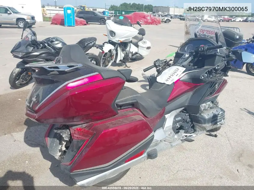 2021 Honda Gl1800 D VIN: JH2SC7970MK300065 Lot: 42555416