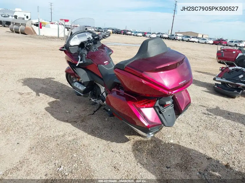 2023 Honda Gl1800 VIN: JH2SC7905PK500527 Lot: 42198460