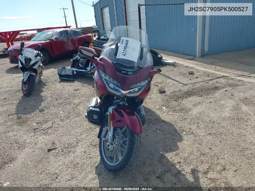 2023 Honda Gl1800 VIN: JH2SC7905PK500527 Lot: 42198460