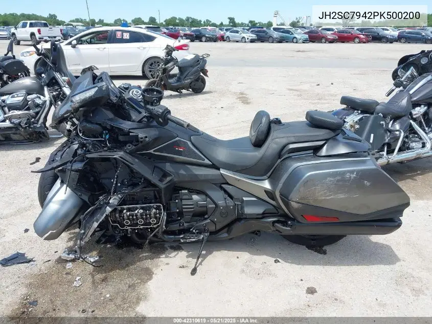 2023 Honda Gl1800 B VIN: JH2SC7942PK500200 Lot: 42310619