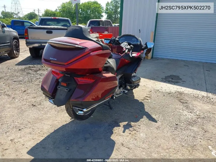 2023 Honda Gl1800 D VIN: JH2SC795XPK502270 Lot: 42395891