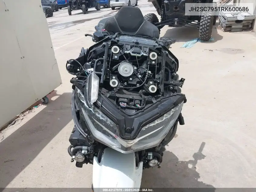 2024 Honda Gl1800 D VIN: JH2SC7951RK600686 Lot: 42127979