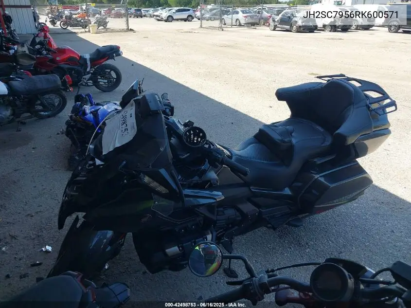 2024 Honda Gl1800 D VIN: JH2SC7956RK600571 Lot: 42498753