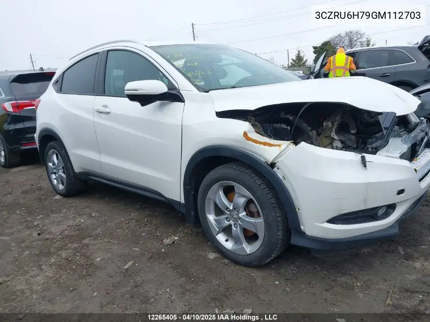 3czru6h79gm112703 3CZRU6H79GM112703 2016 Honda Hr-V