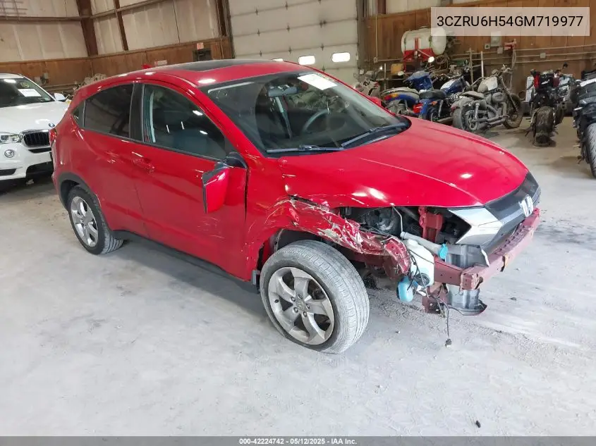 2016 Honda Hr-V Ex VIN: 3CZRU6H54GM719977 Lot: 42224742