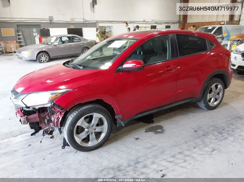 2016 Honda Hr-V Ex VIN: 3CZRU6H54GM719977 Lot: 42224742