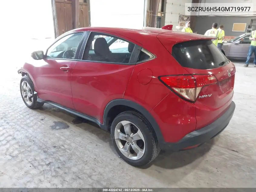 2016 Honda Hr-V Ex VIN: 3CZRU6H54GM719977 Lot: 42224742