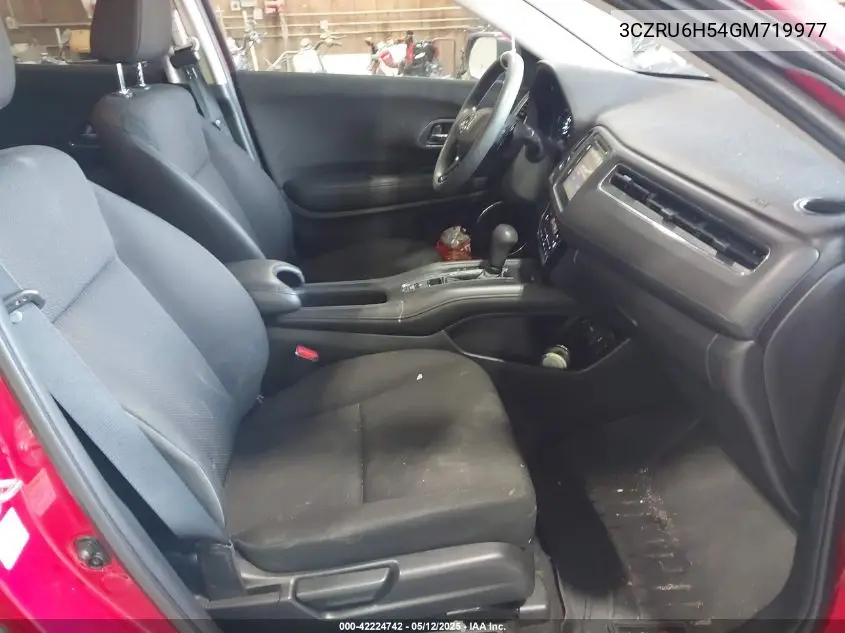 2016 Honda Hr-V Ex VIN: 3CZRU6H54GM719977 Lot: 42224742