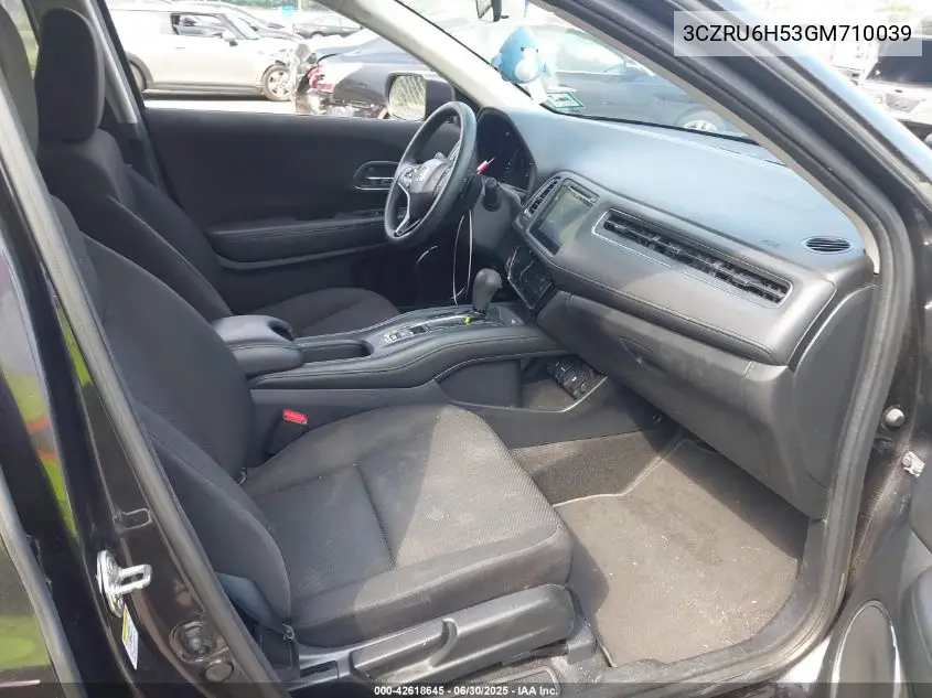 2016 Honda Hr-V Ex VIN: 3CZRU6H53GM710039 Lot: 42618645