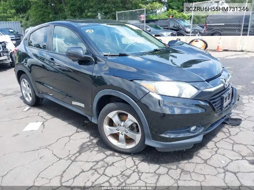 2017 Honda Hr-V Ex VIN: 3CZRU6H55HM731346 Lot: 42732042