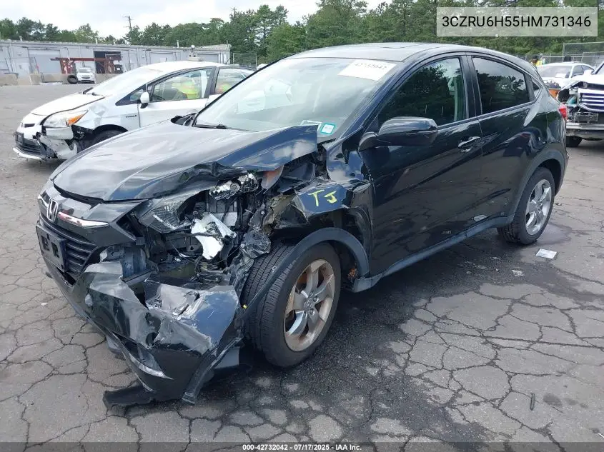 2017 Honda Hr-V Ex VIN: 3CZRU6H55HM731346 Lot: 42732042