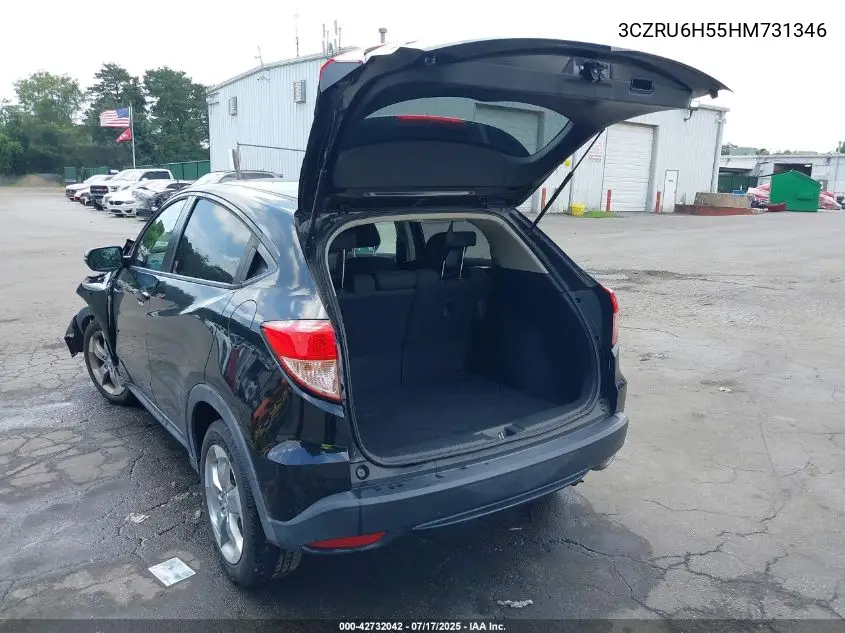 2017 Honda Hr-V Ex VIN: 3CZRU6H55HM731346 Lot: 42732042