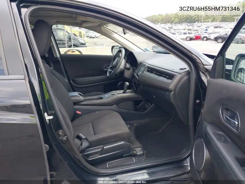 2017 Honda Hr-V Ex VIN: 3CZRU6H55HM731346 Lot: 42732042