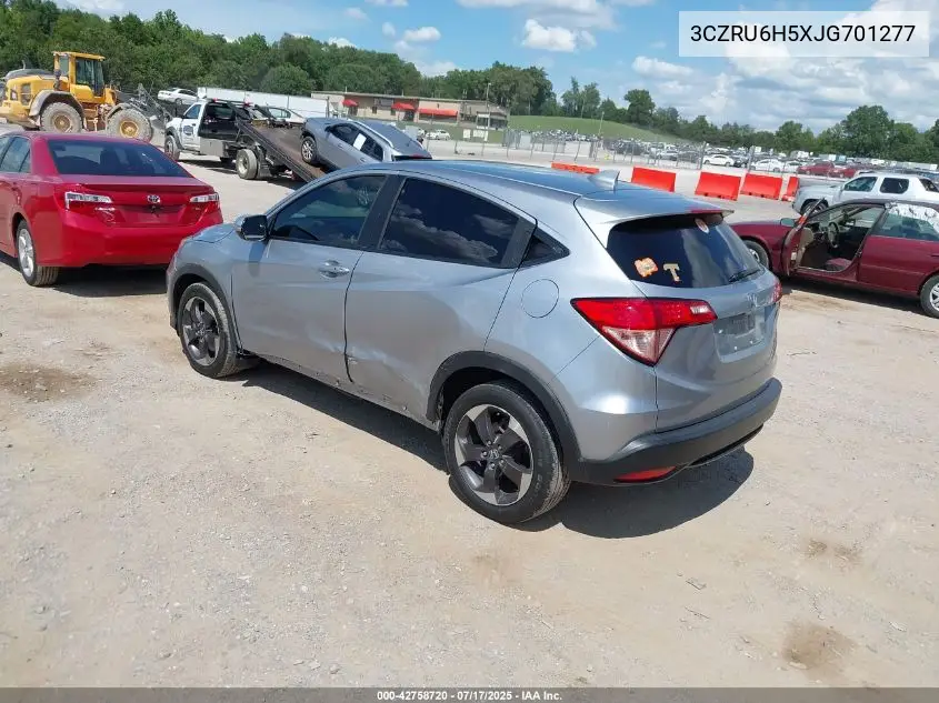 2018 Honda Hr-V Ex VIN: 3CZRU6H5XJG701277 Lot: 42758720