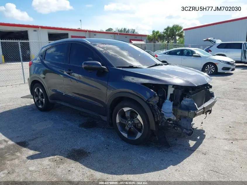 2018 Honda Hr-V Ex-L VIN: 3CZRU5H77JM702030 Lot: 42766905