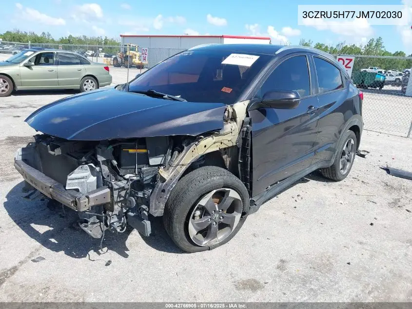 2018 Honda Hr-V Ex-L VIN: 3CZRU5H77JM702030 Lot: 42766905