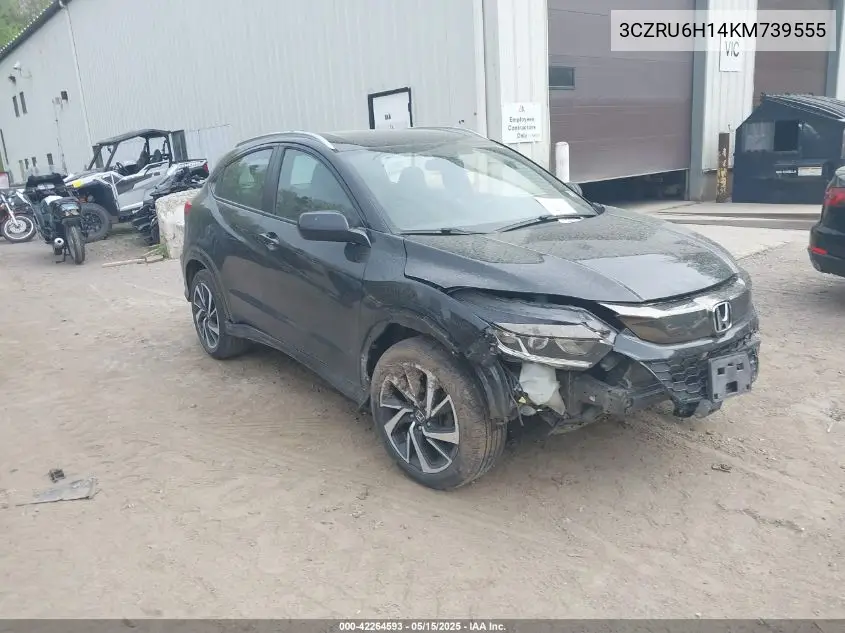 2019 Honda Hr-V Sport VIN: 3CZRU6H14KM739555 Lot: 42264593