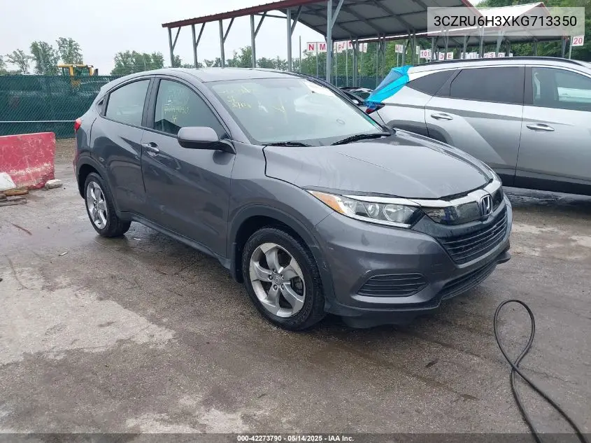 2019 Honda Hr-V Lx VIN: 3CZRU6H3XKG713350 Lot: 42273790
