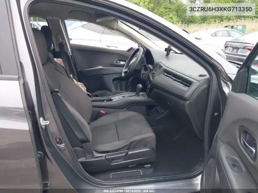 2019 Honda Hr-V Lx VIN: 3CZRU6H3XKG713350 Lot: 42273790
