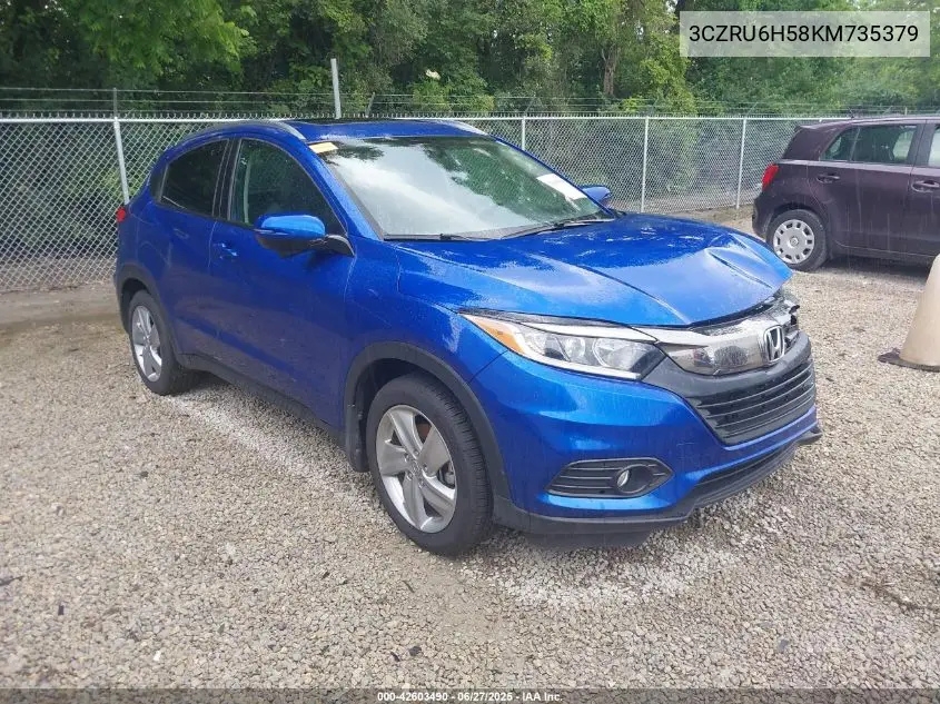 2019 Honda Hr-V Ex VIN: 3CZRU6H58KM735379 Lot: 42603490