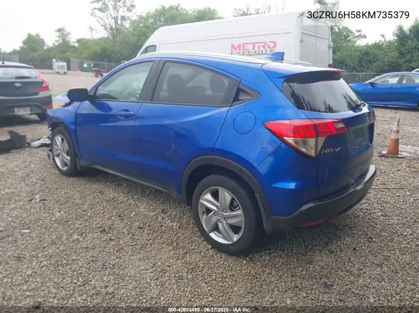 2019 Honda Hr-V Ex VIN: 3CZRU6H58KM735379 Lot: 42603490