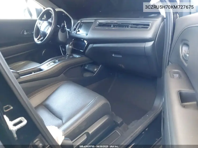 2019 Honda Hr-V Exl VIN: 3CZRU5H70KM727675 Lot: 42629789