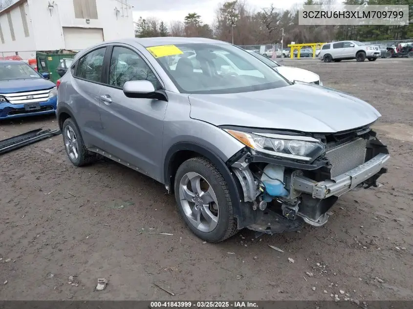 2020 Honda Hr-V Awd Lx VIN: 3CZRU6H3XLM709799 Lot: 41843999