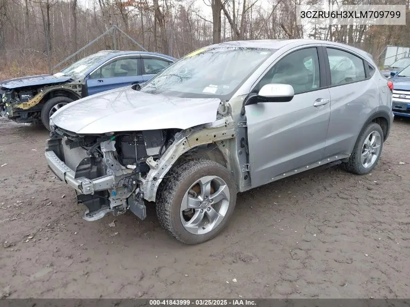 2020 Honda Hr-V Awd Lx VIN: 3CZRU6H3XLM709799 Lot: 41843999