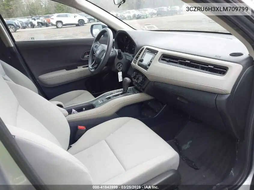 2020 Honda Hr-V Awd Lx VIN: 3CZRU6H3XLM709799 Lot: 41843999
