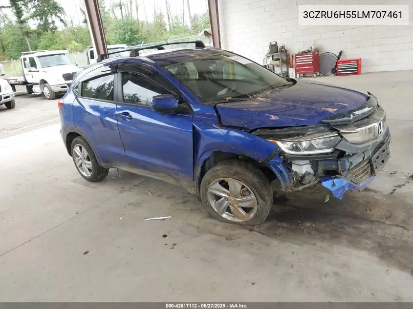 2020 Honda Hr-V Awd Ex VIN: 3CZRU6H55LM707461 Lot: 42617112