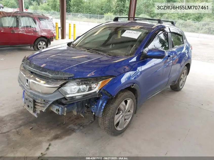 2020 Honda Hr-V Awd Ex VIN: 3CZRU6H55LM707461 Lot: 42617112