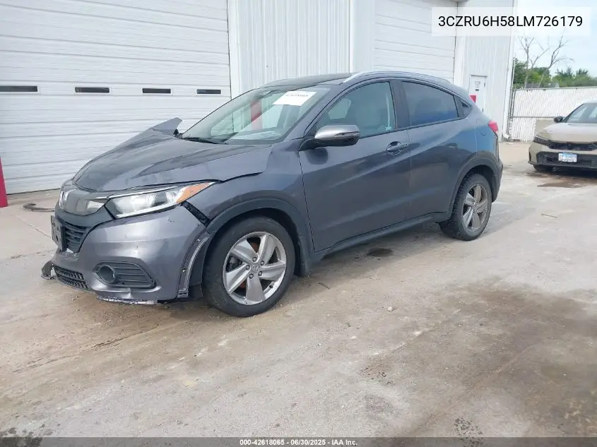 2020 Honda Hr-V Awd Ex VIN: 3CZRU6H58LM726179 Lot: 42618065