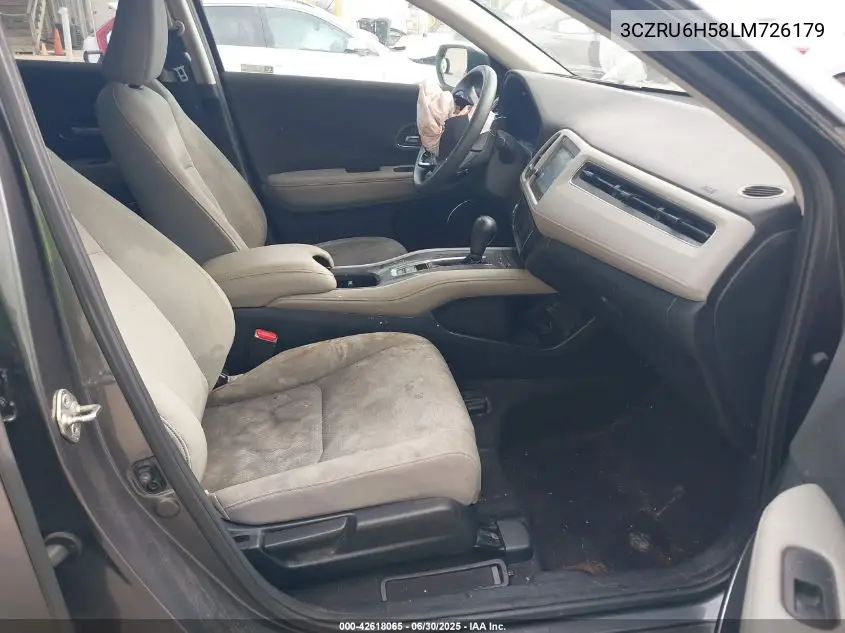 2020 Honda Hr-V Awd Ex VIN: 3CZRU6H58LM726179 Lot: 42618065