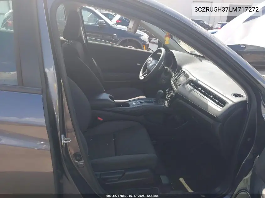 2020 Honda Hr-V 2Wd Lx VIN: 3CZRU5H37LM717272 Lot: 42767880