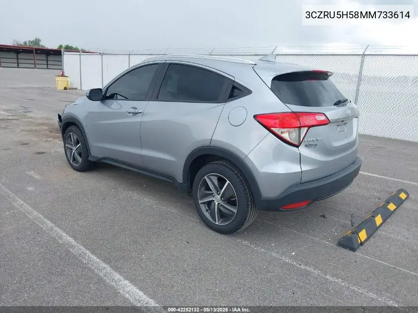 2021 Honda Hr-V 2Wd Ex VIN: 3CZRU5H58MM733614 Lot: 42252132