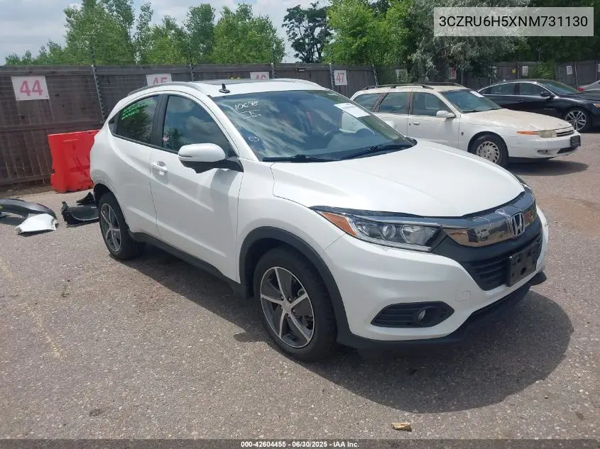 2022 Honda Hr-V Awd Ex VIN: 3CZRU6H5XNM731130 Lot: 42604455
