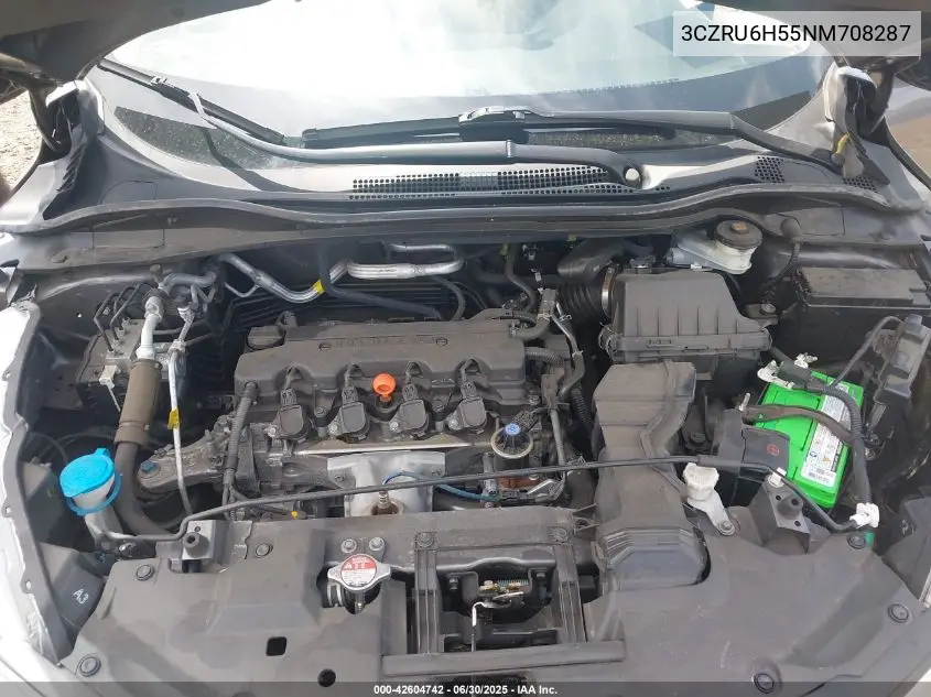 2022 Honda Hr-V Awd Ex VIN: 3CZRU6H55NM708287 Lot: 42604742