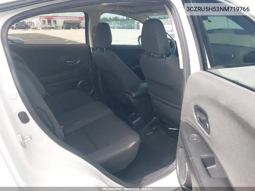 2022 Honda Hr-V 2Wd Ex VIN: 3CZRU5H53NM719766 Lot: 42624903