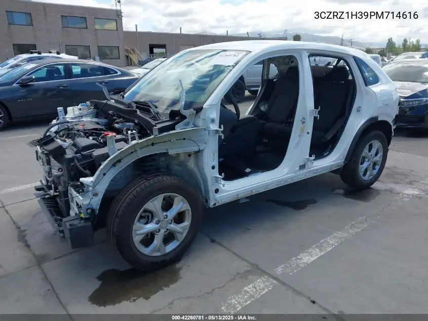 2023 Honda Hr-V 2Wd Lx VIN: 3CZRZ1H39PM714616 Lot: 42260781