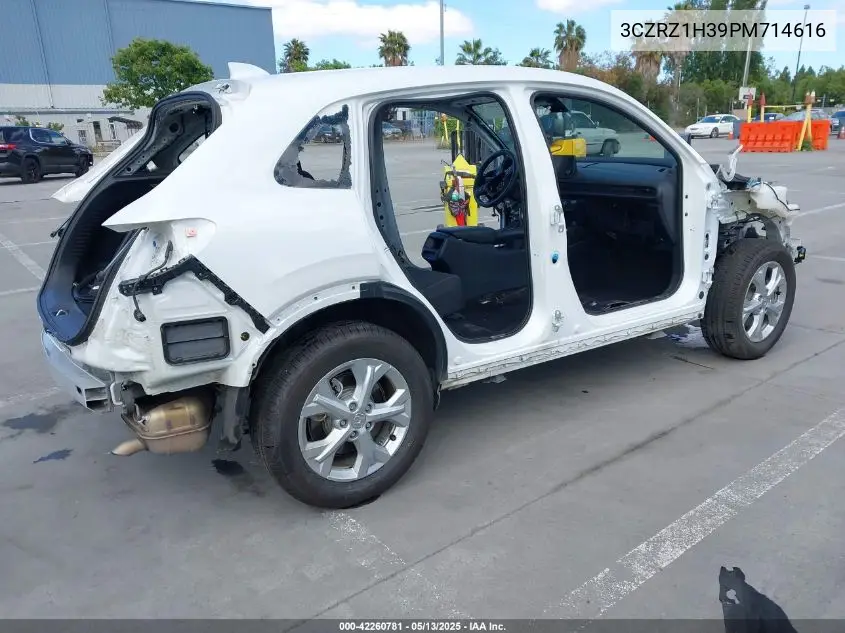 2023 Honda Hr-V 2Wd Lx VIN: 3CZRZ1H39PM714616 Lot: 42260781