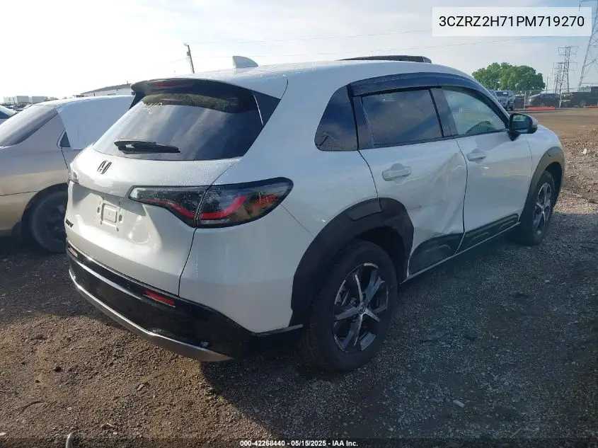 2023 Honda Hr-V Ex-L VIN: 3CZRZ2H71PM719270 Lot: 42268440